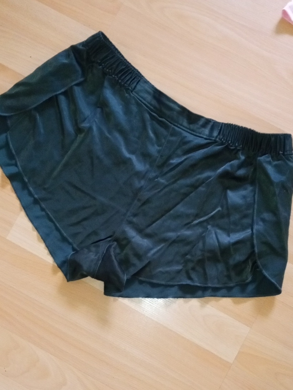 💲1⃣▶▶>>Joe Fresh Forest Green Satin Lounge Shorts